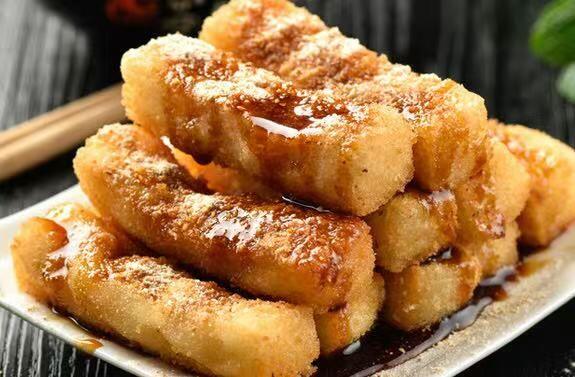 Fried Mochi Rice Cake w. Brown Sugar(6Pcs)