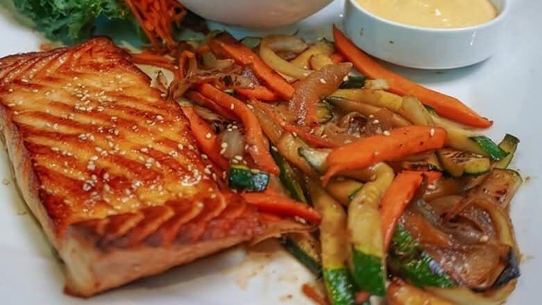 Salmon Hibachi