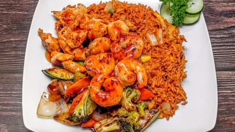 Chicken & Shrimp Hibachi