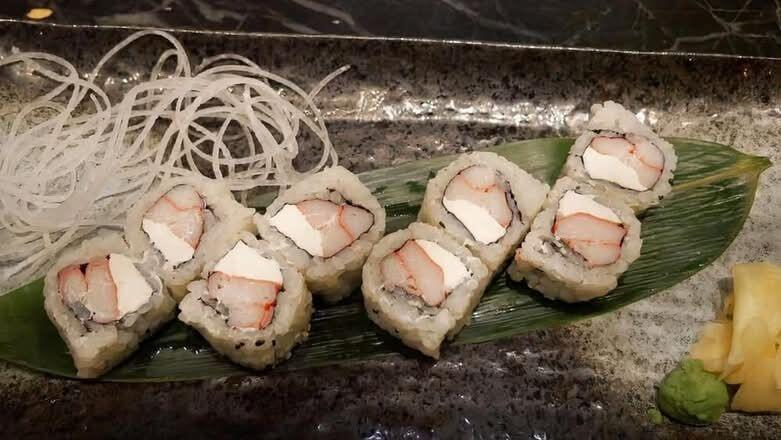 Crab Meat Cheese Roll