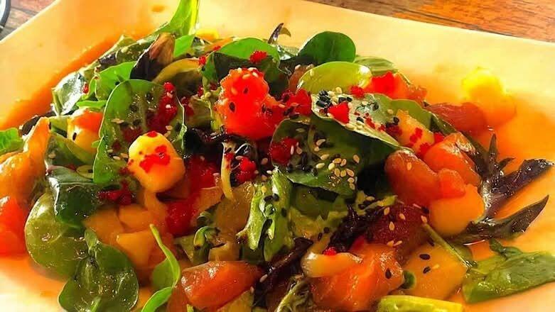 Sashimi Salad